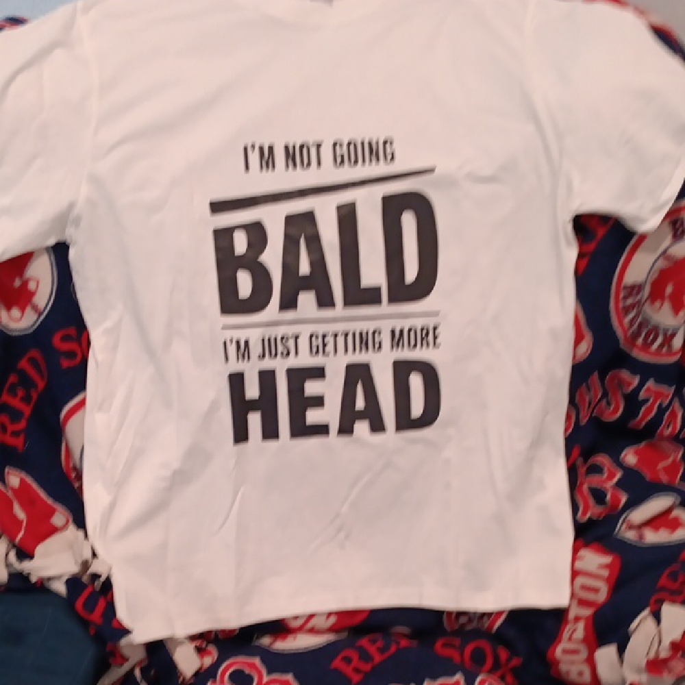 Graphic White Tee with Bold Black Text